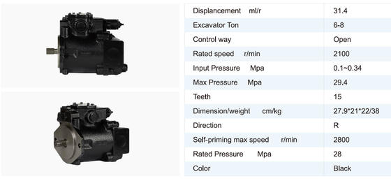 अच्छी कीमत टीजीएफक्यू के3एसपी36बी एसके60एसआर/एसके70एसआर वाईटी10वी00016एफ1 के लिए हाइड्रोलिक पंप ऑनलाइन